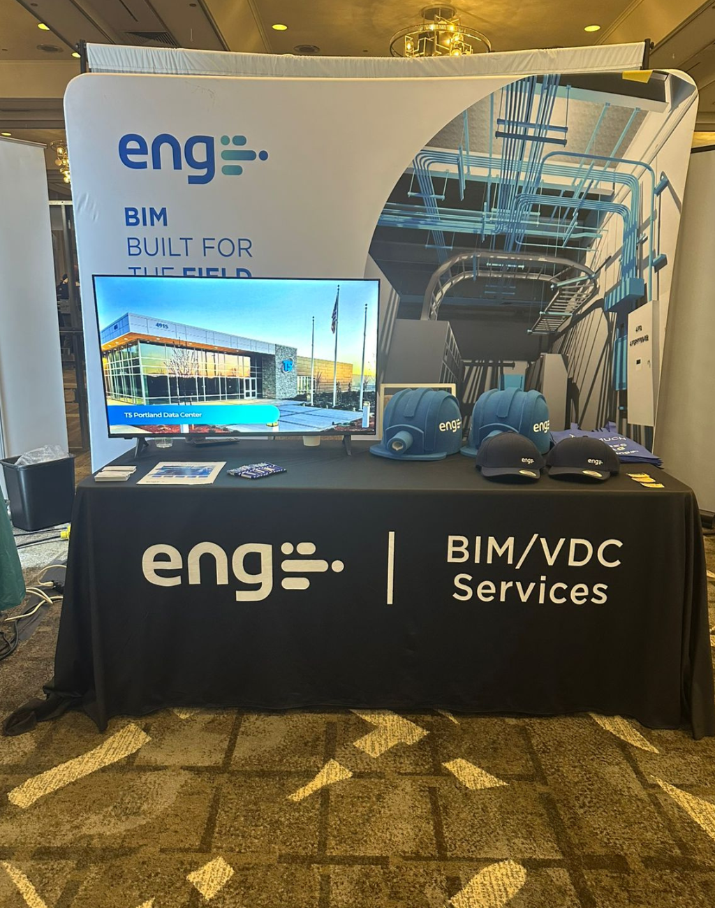 ENG's booth at Advancing Electrical prefabrication 2025