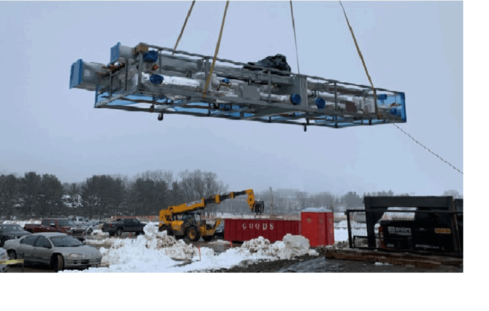 prefabricated multi-trade rack
