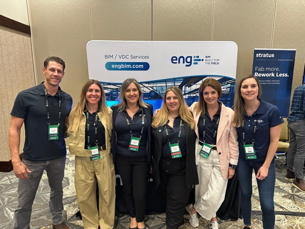 ENG Team at Advancing Mechanical & Plumbing Prefabrications 2026